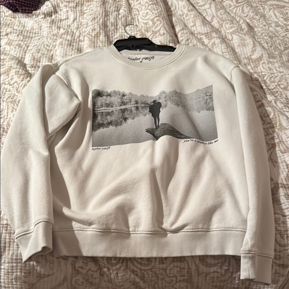 Taylor Swift Evermore Cowboy Like Me Sweater